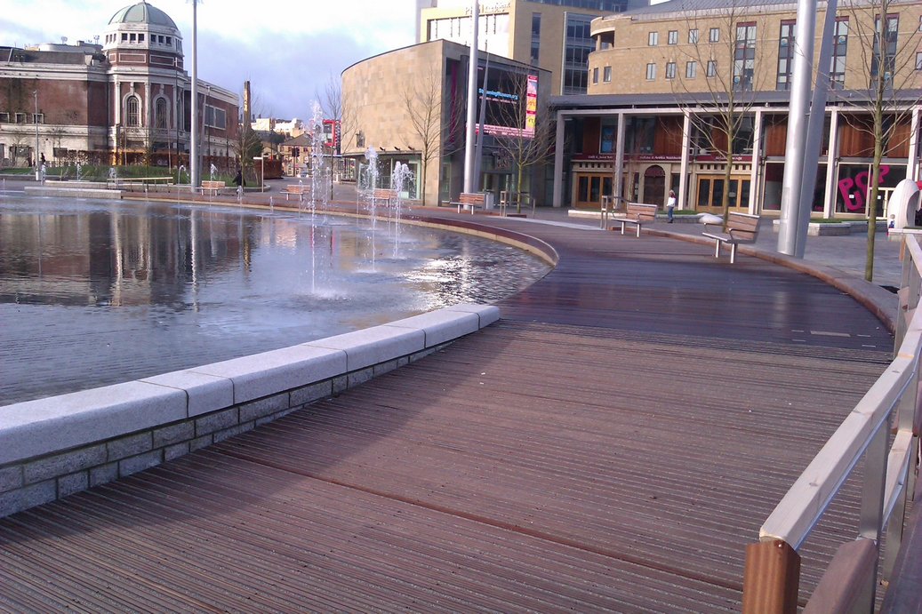 Boardwalk at Bradford City Park